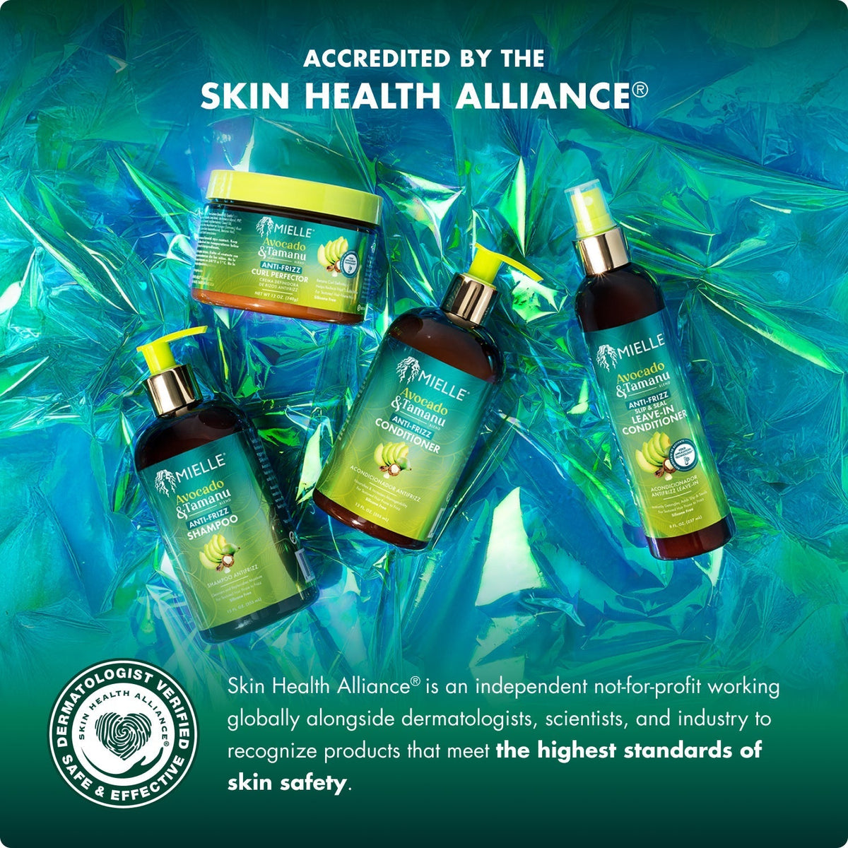 Avocado & Tamanu Anti-Frizz Mousse